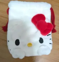 ハローキティ フワフワポーチ