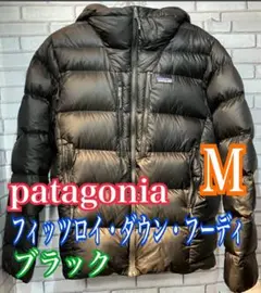 patagonia パタゴニア フィッツロイ・ダウン・フーディ M ブラック