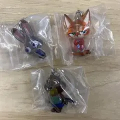 めじるしアクセサリー　ズートピア２ ニックA ジュディA ニブルズ