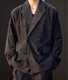 【CLEL】ダブルテックフェード テーラードジャケット(M)