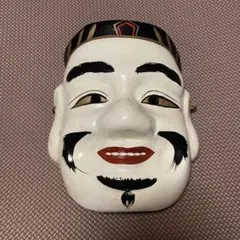 能面 小面 木彫り 伝統工芸品 - メルカリ
