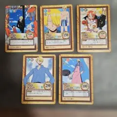 ワンピース サンジ トレーディングカード(初期)セット