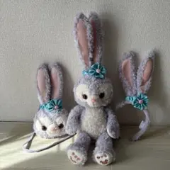 ステラ・ルー　ぬいぐるみ、カチューシャ、首かけポシェット　3点セット