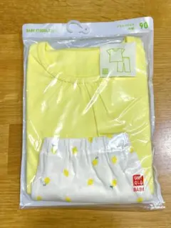ユニクロ★レモン柄 ドライパジャマ 90