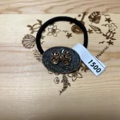ハンドメイド　レジンヘアゴム　1500