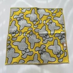 ミッフィー　ナインチェ　70周年　ガーゼハンカチ