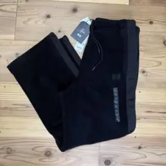 【新品未使用】UNIQLO needles フリースワイドパンツ ブラック L