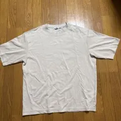 エアリズムコットンオーバーサイズTシャツ UNIQLO　ライトベージュ