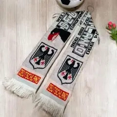 【入手困難】ドイツ代表 サッカーマフラー DEUTSCHLAND 輸入品
