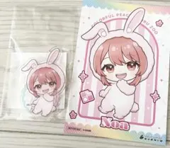 カラフルピーチ　東武動物公園　ミニキャラアクリルスタンド　のあ　ポストカード