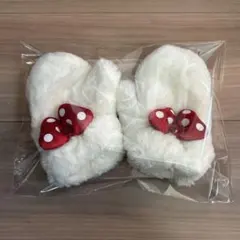 東京ディズニーリゾート ミニーマウス 子供用リボン付きミトン