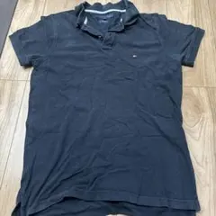 トミーヒルフィガー 黒 ポロシャツ