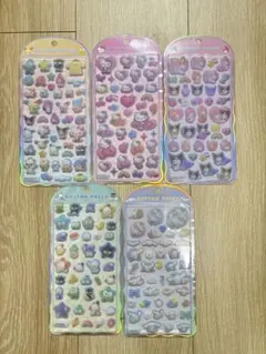 正規品 コットンパフィー サンリオ はぴだんぶい ギャルキティ シナモン クロミ