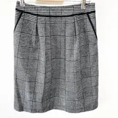 【リフレクト ワールド】ひざ丈スカート Mサイズチェック柄 KU593