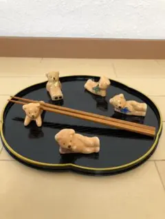 熊の箸置き５点セット　新品、未使用　セール中