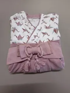 MOC MOF 袴ロンパース　80 モクモフ