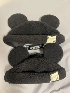 ディズニー ミッキーマウス 耳付き帽子