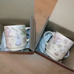 ダッフィー　スーベニアカップ　コップ　ペア　ディズニーシー限定　2個セット