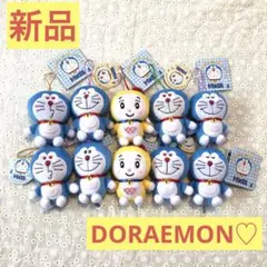 【新品】ドラえもん　ドラミ　いろんな顔がいっぱい　ぬいぐるみ　ストラップ　10個
