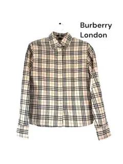 Burberry London バーバリーロンドン　長袖シャツ　ノバチェック　S