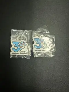 ポケモン 30周年記念 メタルチャーム　ゼニガメ　カメックス