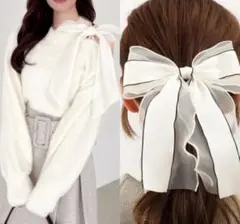 半額　新品タグ付き　ダズリンのニット　スリーコインズのヘアアクセサリー