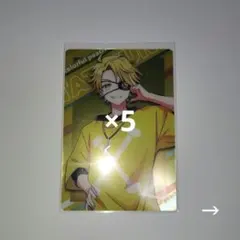 カラフルピーチたっつんさん ウエハースカード 5枚セット 第1弾