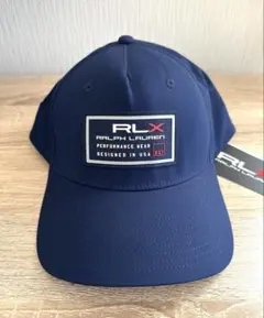 ☆【新品】RLX Ralph Lauren ゴルフ メッシュキャップ 黒☆ - メルカリ
