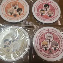 ハイキュー!! プレートセット 4枚 マスキングテープ 1個