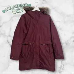 ★Columbia☆ロングコート L 美品 暖か高機能アウター ボルドー