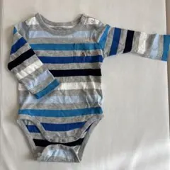 baby GAP ストライプロンパース 12-18ヶ月　着用済、自宅保管品