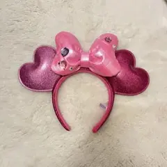 ミニーパルパルーザ　カチューシャ　ピンク