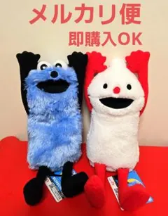 パペットスンスン　BIGぬいぐるみ〜WA!〜　スンスン　ノンノン　2種セット