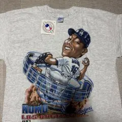 未使用 1995年 Dodgers 野茂英雄 デッドストック 半袖 Tシャツ - メルカリ