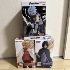 プライズフィギュア4点まとめ売りセット ドラゴンボールナルト呪術廻戦