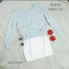 FRAY I.D レース切替長袖カットソー FREE