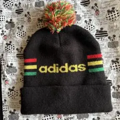 adidas ポンポン付きニット帽 OSFX