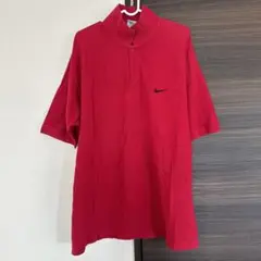 NIKEナイキ ゴルフ 赤 ポロシャツ