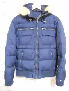 トミーヒルフィガー ファー部分取り外し可 肉厚 ダウン ジャケット