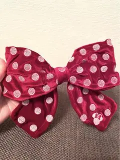 ミニーリボン　クリップ