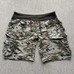 Dickies ディッキーズ 迷彩柄 カーゴ スウェット ショートパンツ M