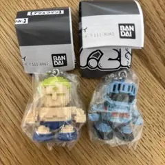 BANDAI キン肉マン ドットフィギュアチャーム ガチャ　2個セット