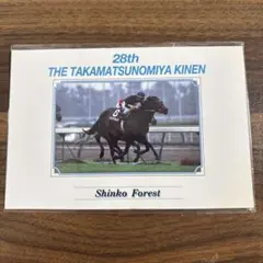 希少品！1998年第28回高松宮記念 優勝 シンコーフォレスト　 JRA公式品