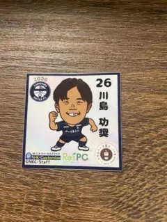 新品・未使用】鹿児島ユナイテッドFC・米澤令衣ミニステッカー（36番FW