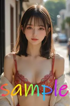 c495　AI美女　ポスター　グラビア　かわいい　下着　ランジェリー　水着