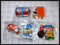 まとめ売り✩.*˚ガチャ5個セット✩.*˚お菓子系、豆ガシャ、キティなど