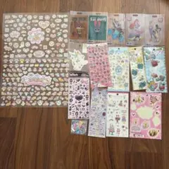 平成レトロ 当時物 シール まとめ売り 使いかけ