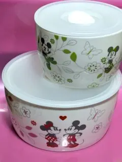 母の日まで限定⭐️レンジパック２点セット⭐️ 「ミッキー＆ミニー」ディズニー⭐️