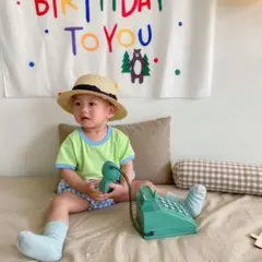 [73cm] セットアップ 子供服 キッズ ベビー 赤ちゃん 韓国 プチプラ