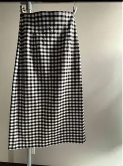 GU ギンガムチェック タイトスカート